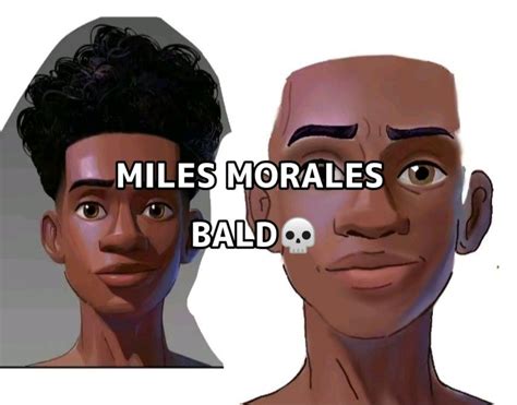 bald miles morales|Miles Morales